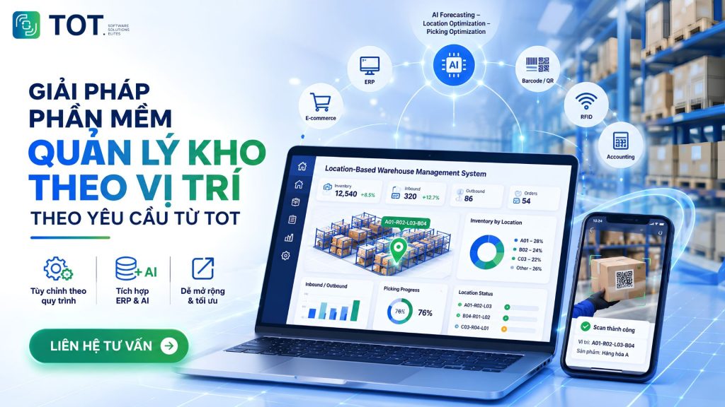 Phát triển phần mềm quản lý theo yêu cầu từ TOT 