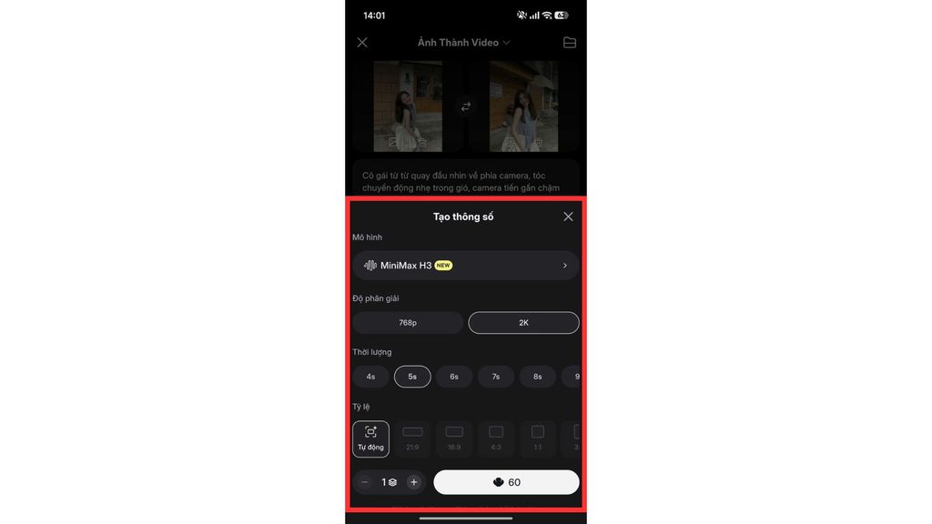 Ai tạo video