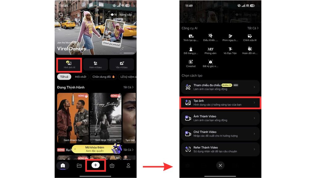 cách tạo ảnh bằng hailuo ai