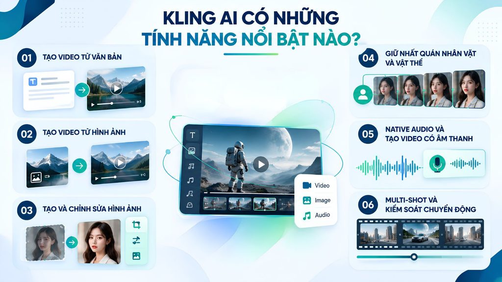 Kling AI features