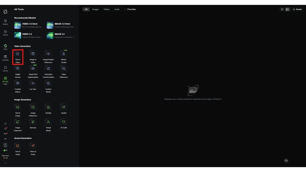 Kling AI video generator