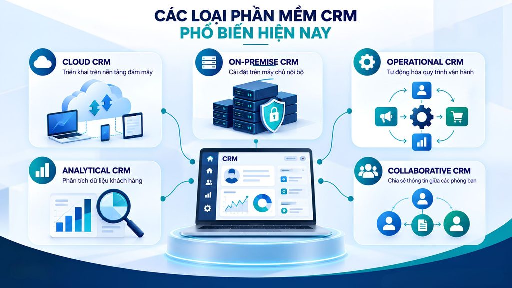 Các phần mềm CRM