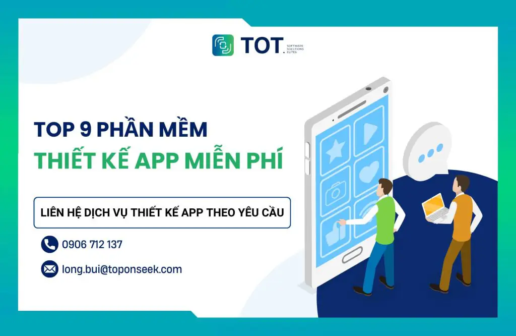 thiết kế app theo yêu cầu
