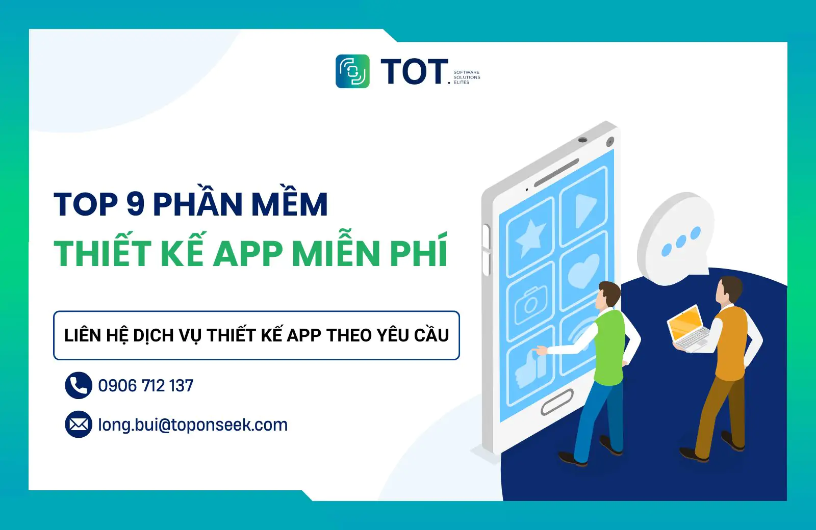 thiết kế app theo yêu cầu