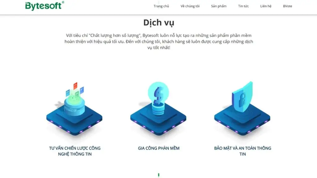 công ty viết phần mềm bytesoft