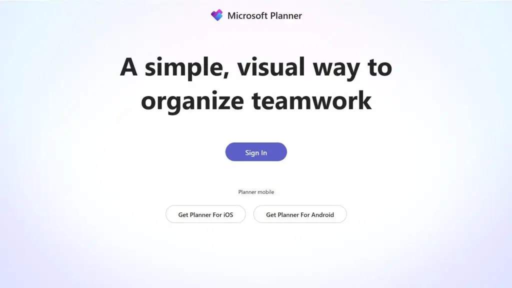 Microsoft Planner app lên lịch
