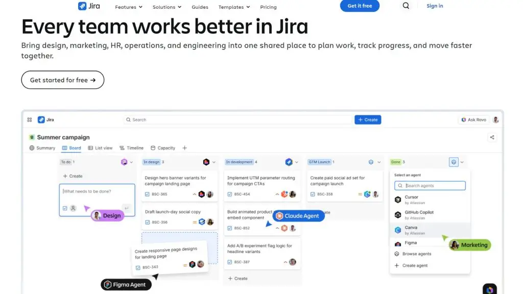 Jira phần mềm quản lý thời gian