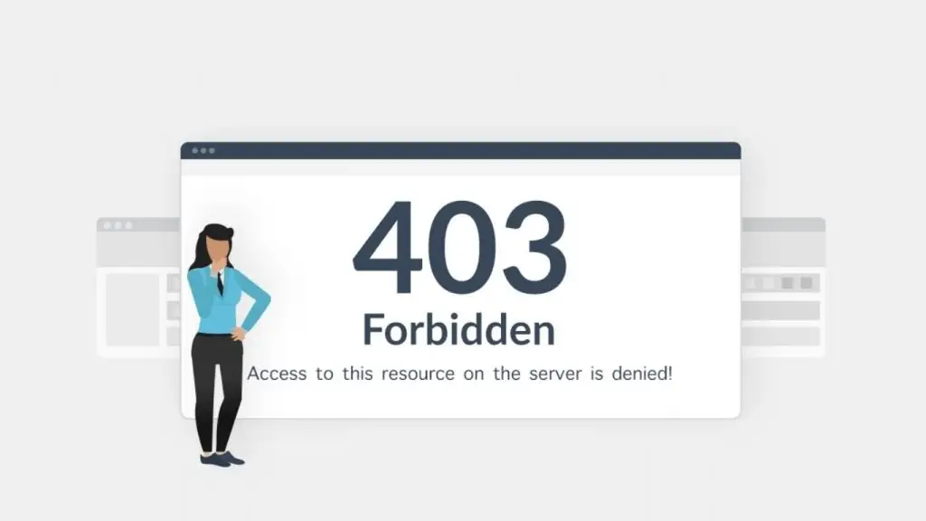Lỗi server 403 Forbidden