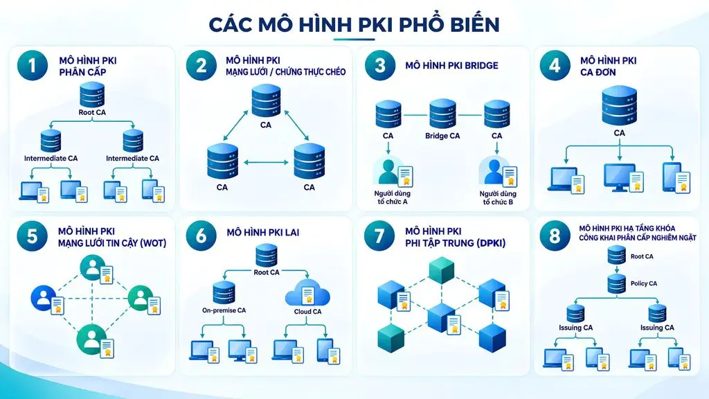 mô hình PKI