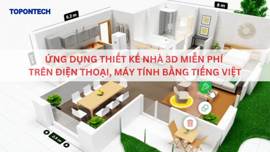 Top 5 ứng dụng thiết kế nhà miễn phí, chất lượng, tốt nhất 2025