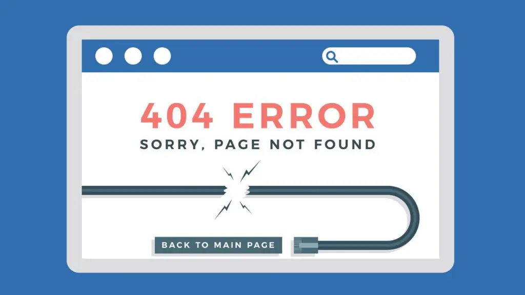 Lỗi 404 Not Found