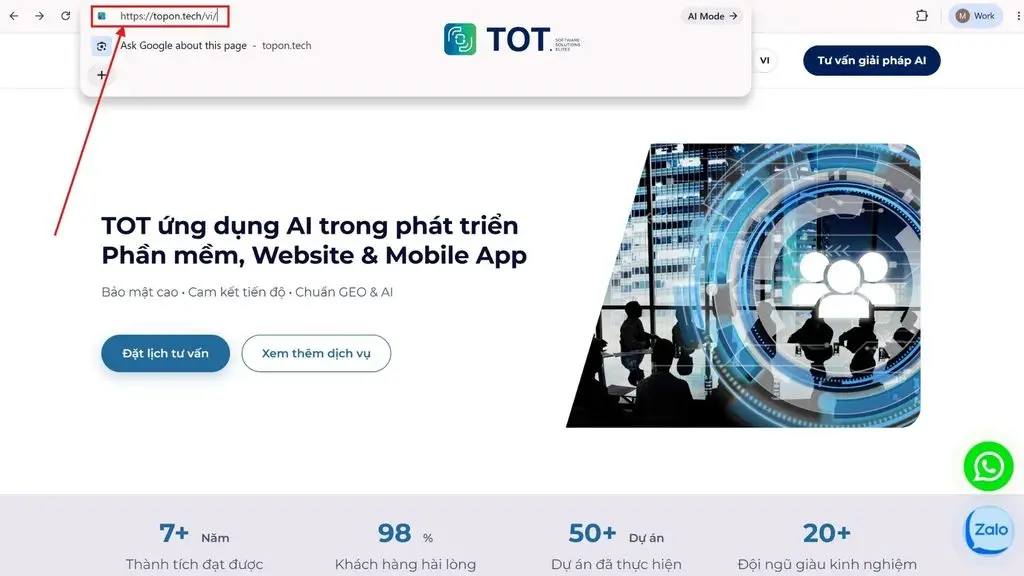 chứng chỉ SSL hợp lệ