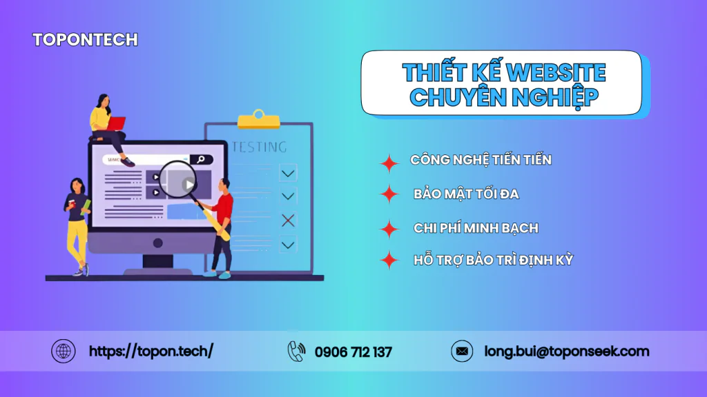 TOT là công ty thiết kế website bán hàng uy tín tại TP. HCM