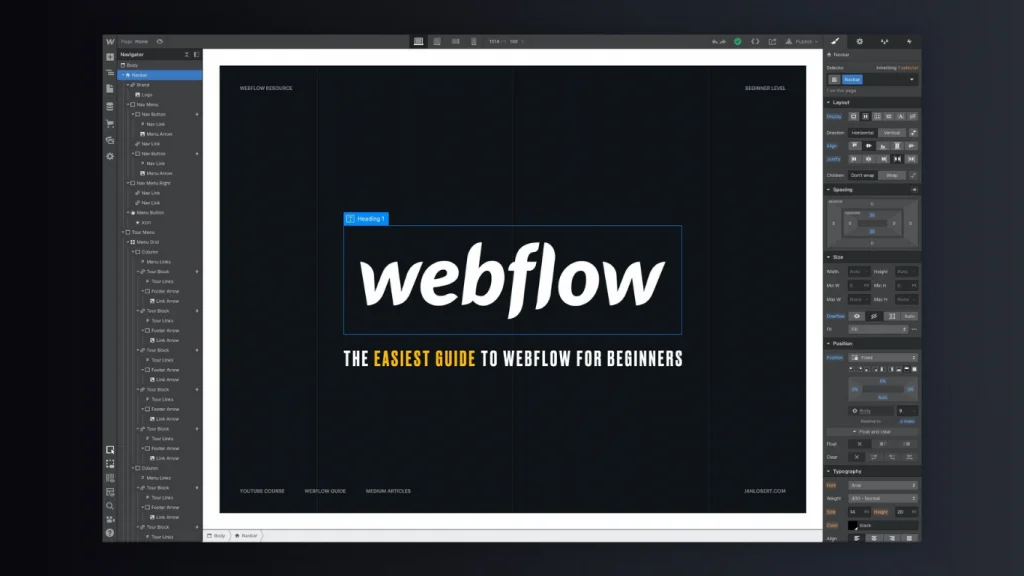 Tạo website bán hàng trên Webflow 