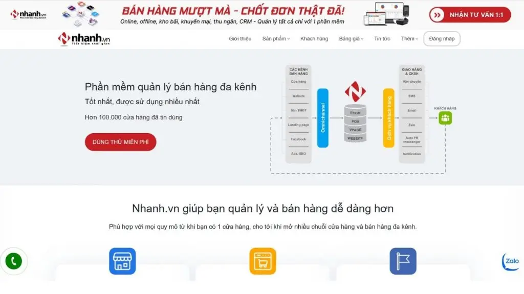 công ty thiết kế website chuyên nghiệp tại Hà Nội Nhanh.vn
