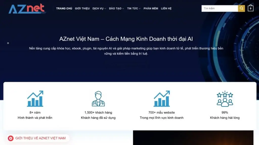 Công ty thiết kế web AZnet Việt Nam