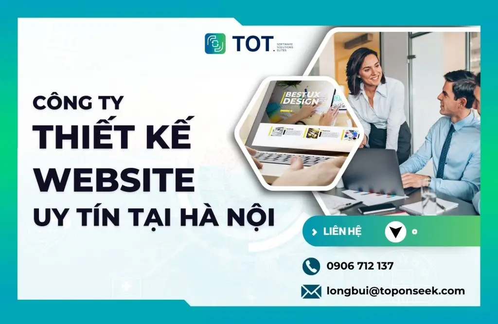 công ty thiết kế web uy tín tại hà nội