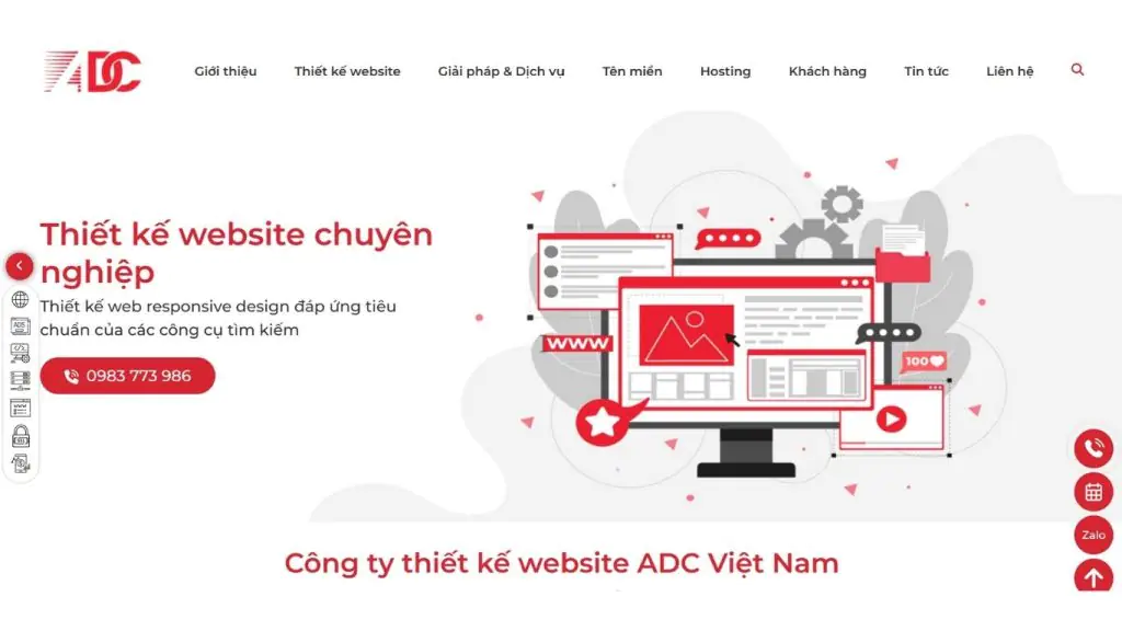 Công ty thiết kế web ADC