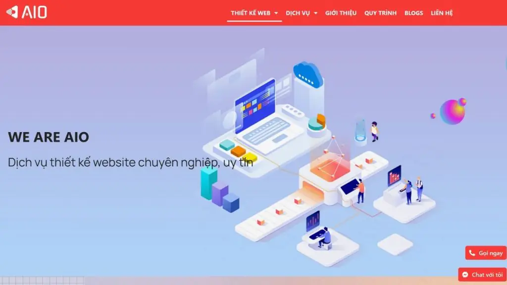 Công ty thiết kế website AIO