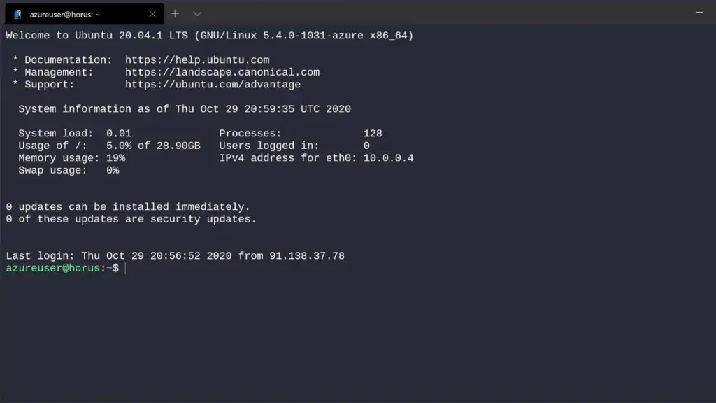 Kiểm tra khi tạo SSH Key