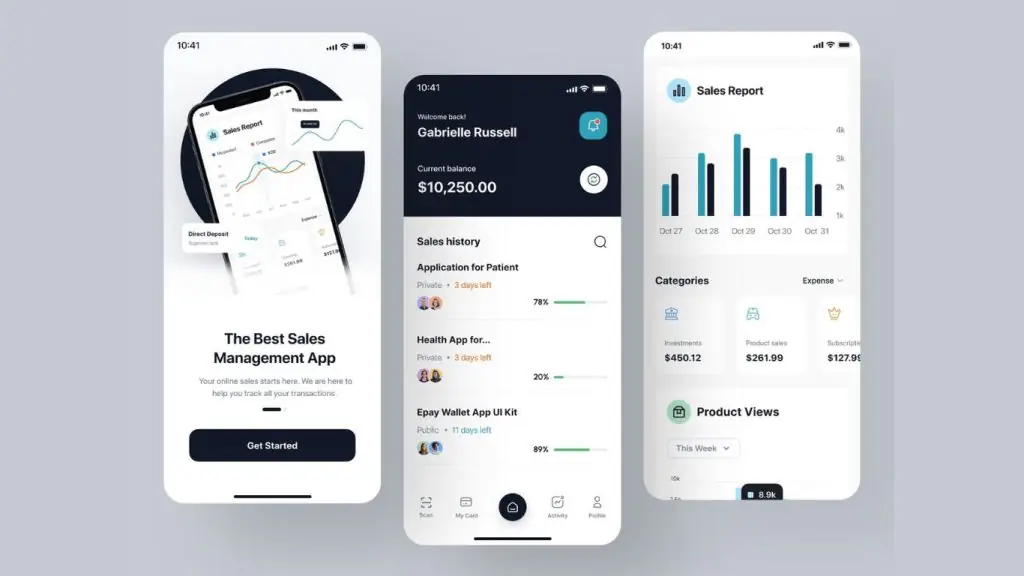 What is a mobile sales management app