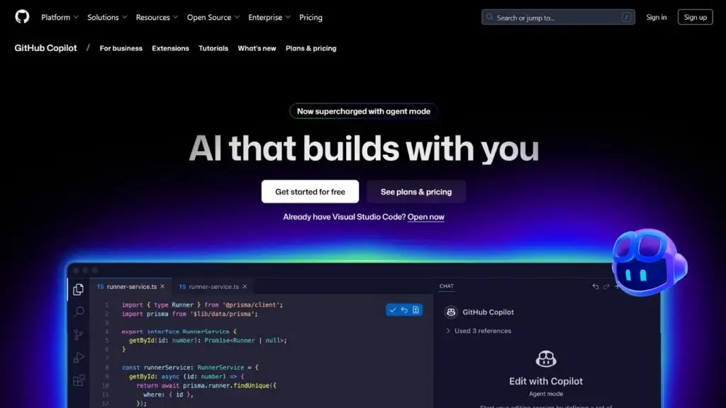 GitHub Copilot là trợ lý lập trình AI