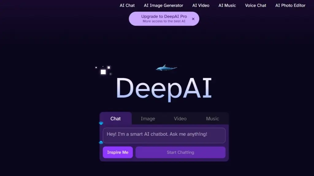 DeepAI cung cấp API miễn phí