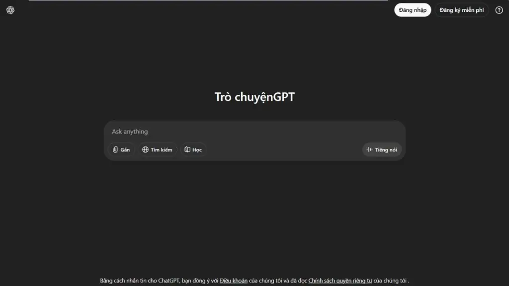 ChatGPT là công cụ Chat AI tiếng Việt miễn phí phổ biến