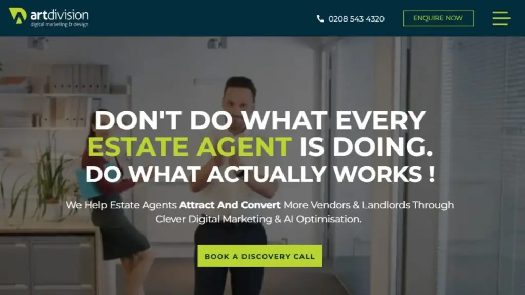 Art Division construction web design agency