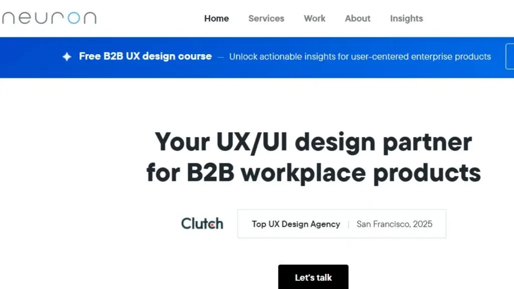 Neuron offers refined digital craftsmanship