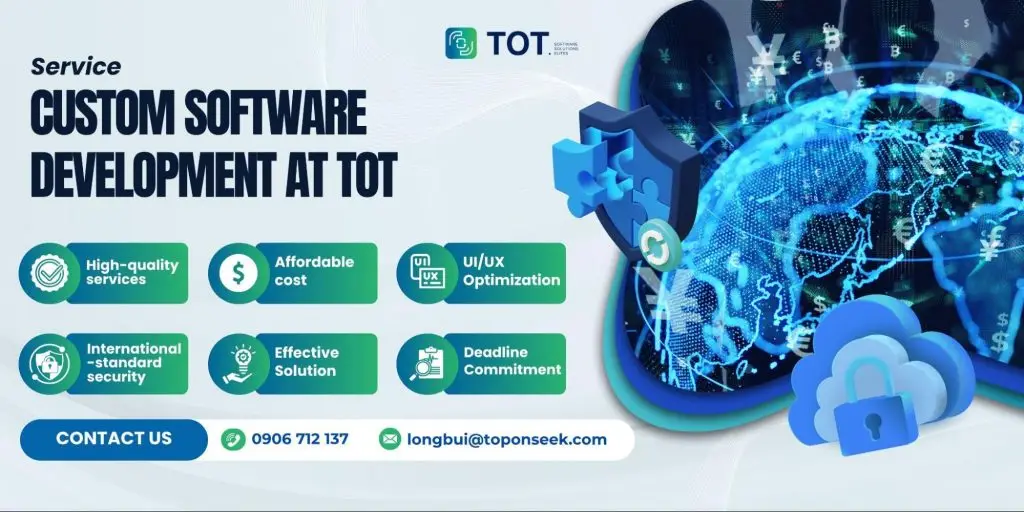 TopOnTech provides custom software solutions with flexible services, suitable for a wide range of business models.
