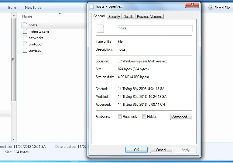 Sửa file hosts trên Windows để sửa lỗi web