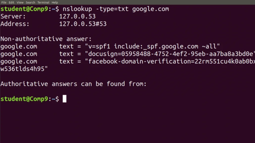 Kiểm tra DNS bằng nslookup để sửa lỗi web và đảm bảo truy cập trang chính xác.