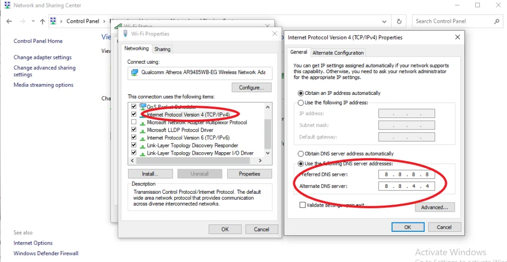 Đổi DNS sang Google để sửa lỗi web và tăng tốc truy cập
