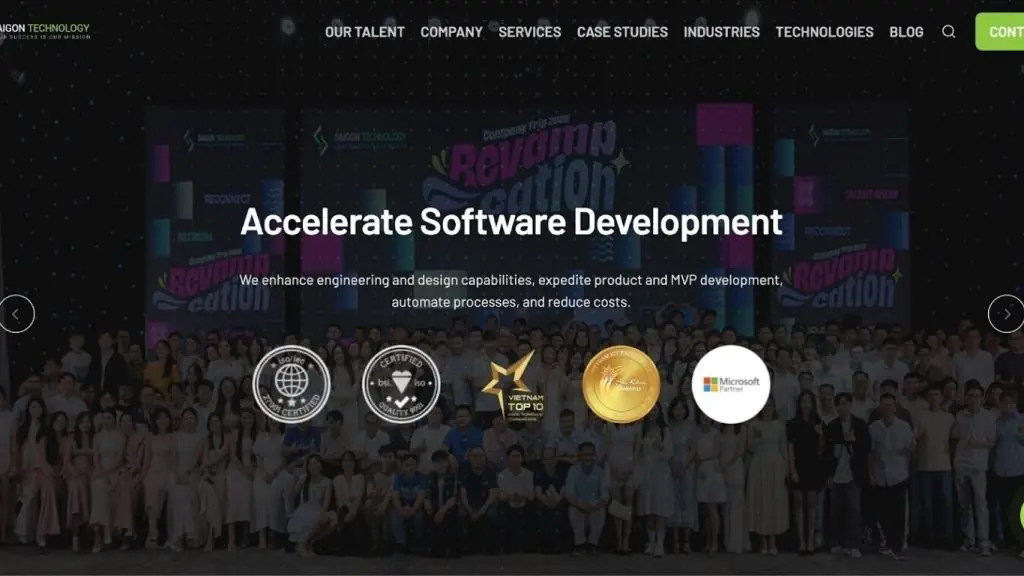 Saigon Technology specializes in Agile software outsourcing