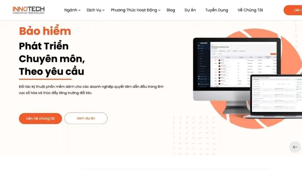Innotech Vietnam specializes in fintech