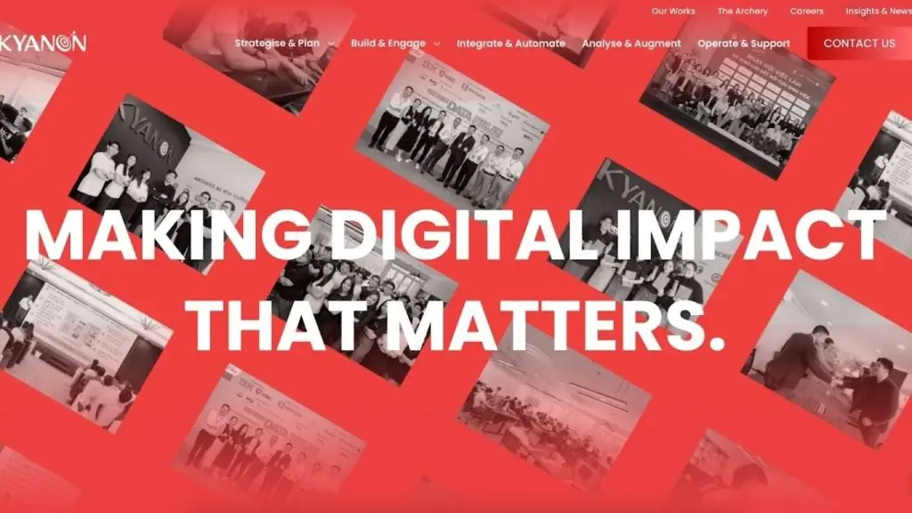 Kyanon Digital offers data-driven and cloud-based software