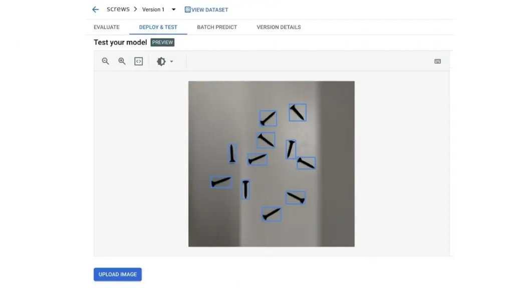 Dự đoán hình ảnh trong Vertex AI