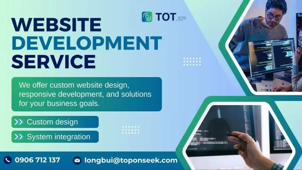 Benefits of website design at TOT