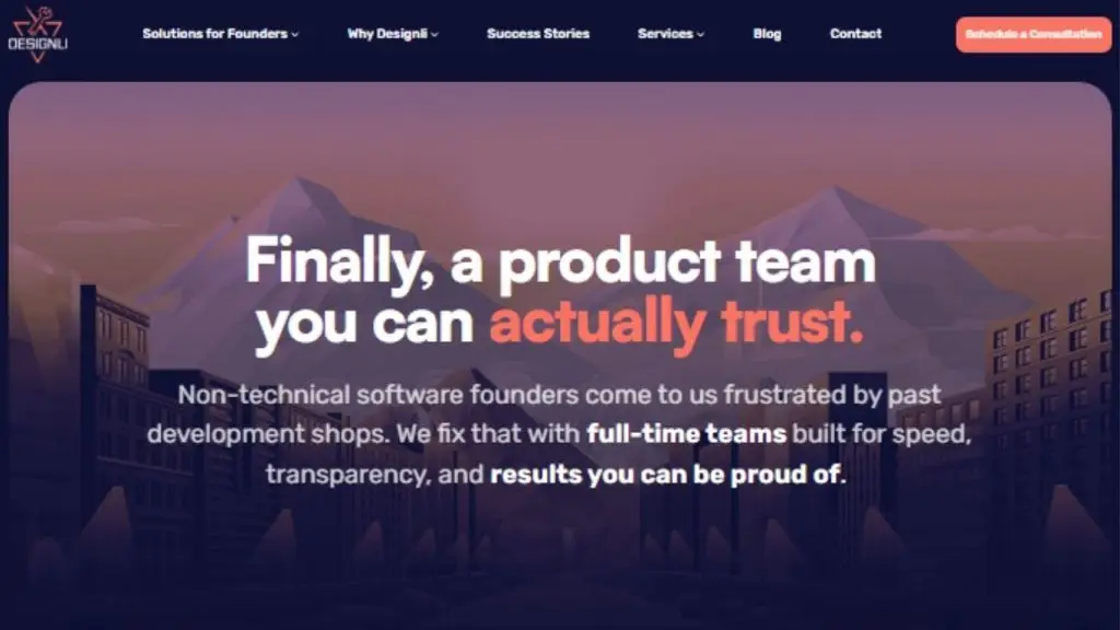 Designli is a product-focused team