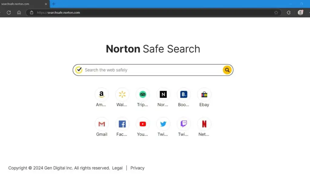 kiểm tra bảo mật website Norton Safe Web