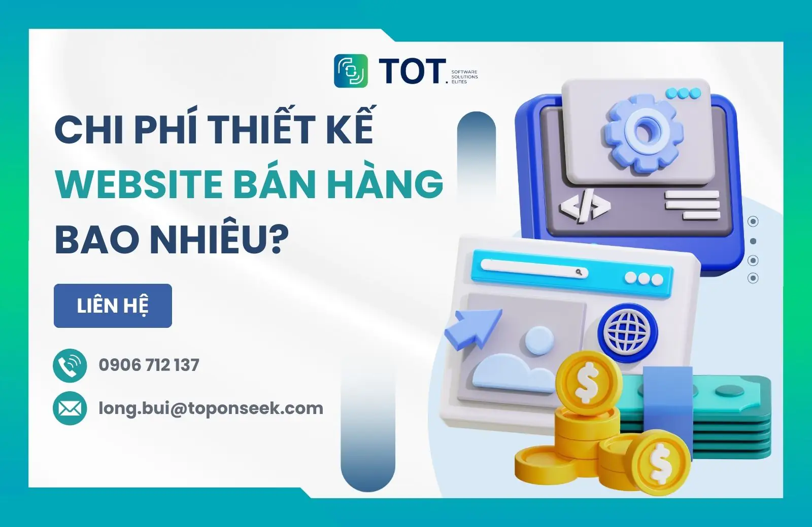 chi phí thiết kế website bán hàng