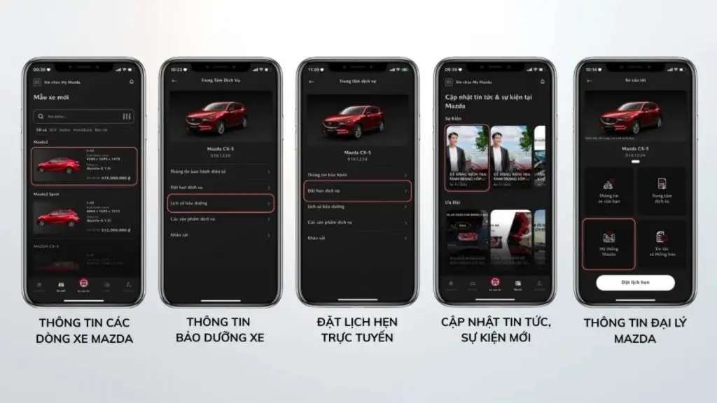 TOT developed the upgraded Mazda App
