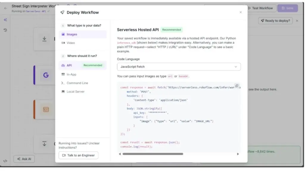  chạy Workflow