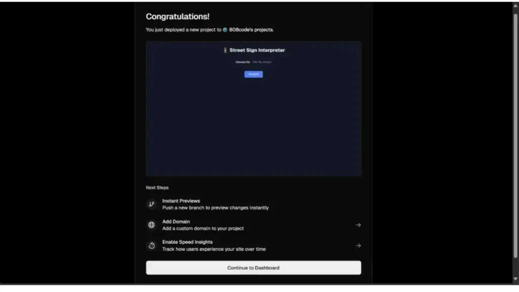 Giao diện web chạy thực tế 