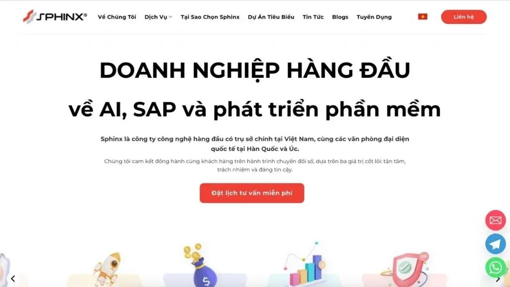 Sphinx JSC delivers tailored business applications