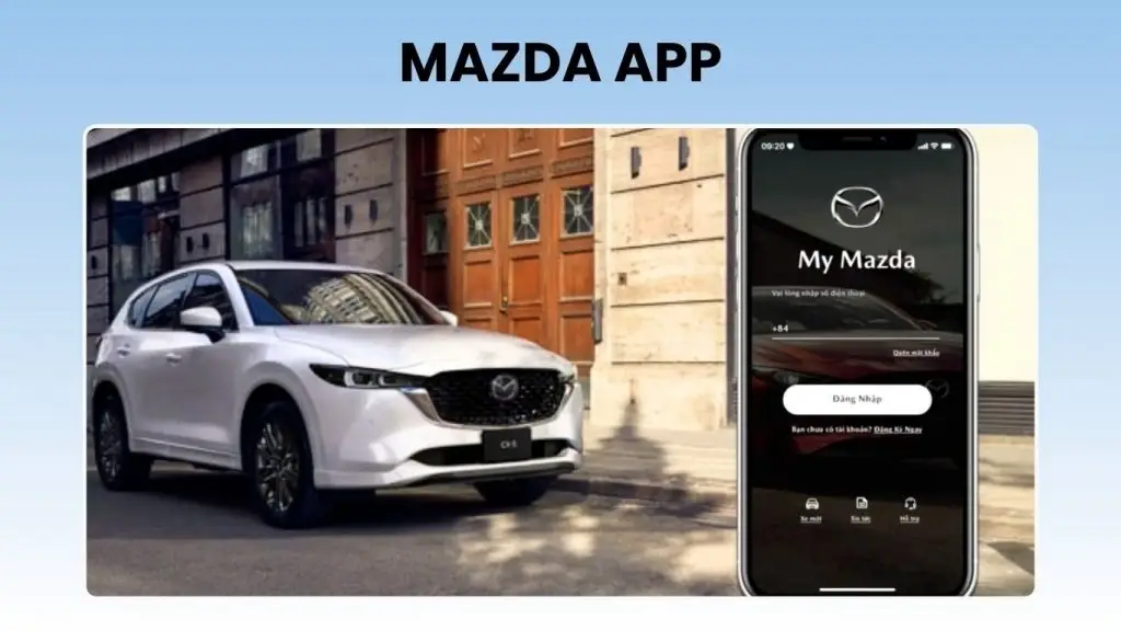 The Mazda App is developed by TOT