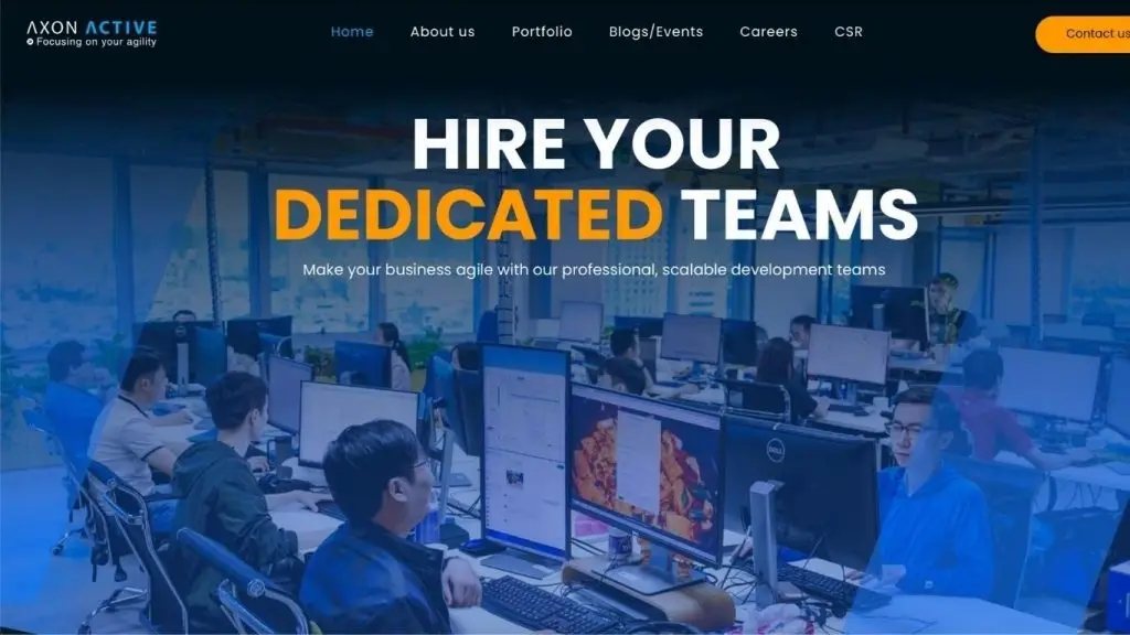 Axon Active is a web application development company