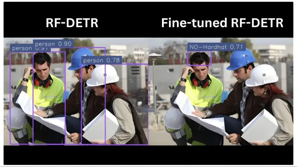 sử dụng mô hình RF-DETR và RF-DETR