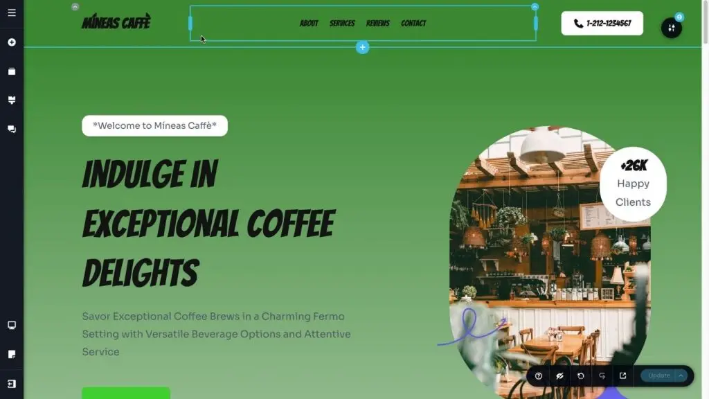 Chỉnh sửa thiết kế và nội dung landing page AI theo thương hiệu